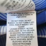 Tory Burch Plaid Asymmetric-Draped Midi Shirtdress Blue/Ivory Size 4 NEW