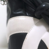 Chanel Ligne Cambon CC Large Messenger Bag Black Quilted Leather