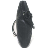 Chanel Ligne Cambon CC Large Messenger Bag Black Quilted Leather