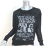 R13 Rock Destroys Sweater Black Mesh Cotton Knit Size Small NEW