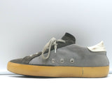 Golden Goose Superstar Low Top Sneakers Gray Canvas & Suede Size 37
