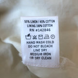 RHODE Madeline Puff Sleeve Mini Dress Cream Scarlet Begonia Print Size 2