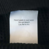 R13 Rock Destroys Sweater Black Mesh Cotton Knit Size Small NEW