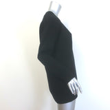 Vince Oversized V-Neck Cardigan Black Wool-Blend Size Extra Small NEW