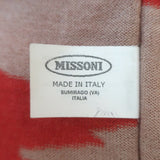 Missoni Space Dye Short Sleeve Mini Dress Tan/Multi Wool-Blend Size 42