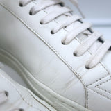 Givenchy Urban Street Low Top Sneakers White & Black Leather Size 42