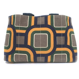 Prada Canapa Stampata Large Tote Bag Gray/Multi Printed Canvas