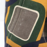 Prada Canapa Stampata Large Tote Bag Gray/Multi Printed Canvas