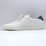 Givenchy Urban Street Low Top Sneakers White & Black Leather Size 42