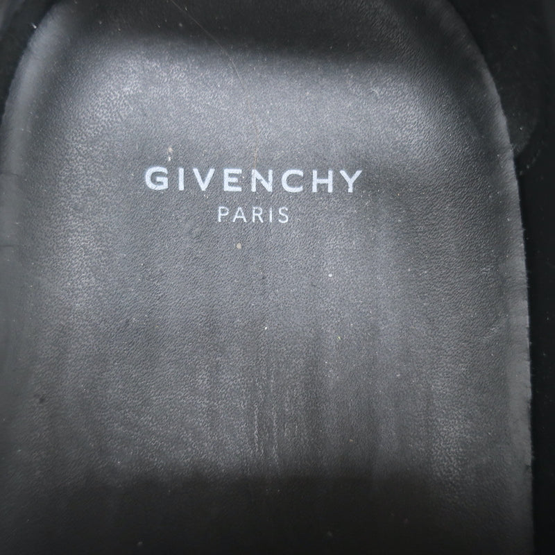 Givenchy Urban Street Low Top Sneakers White &amp; Black Leather Size 42