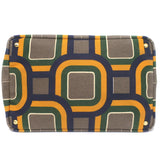 Prada Canapa Stampata Large Tote Bag Gray/Multi Printed Canvas