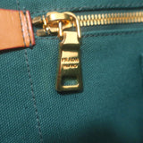 Prada Canapa Stampata Large Tote Bag Gray/Multi Printed Canvas