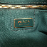 Prada Canapa Stampata Large Tote Bag Gray/Multi Printed Canvas
