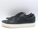 Givenchy Urban Street Low Top Sneakers Black Leather Size 42.5