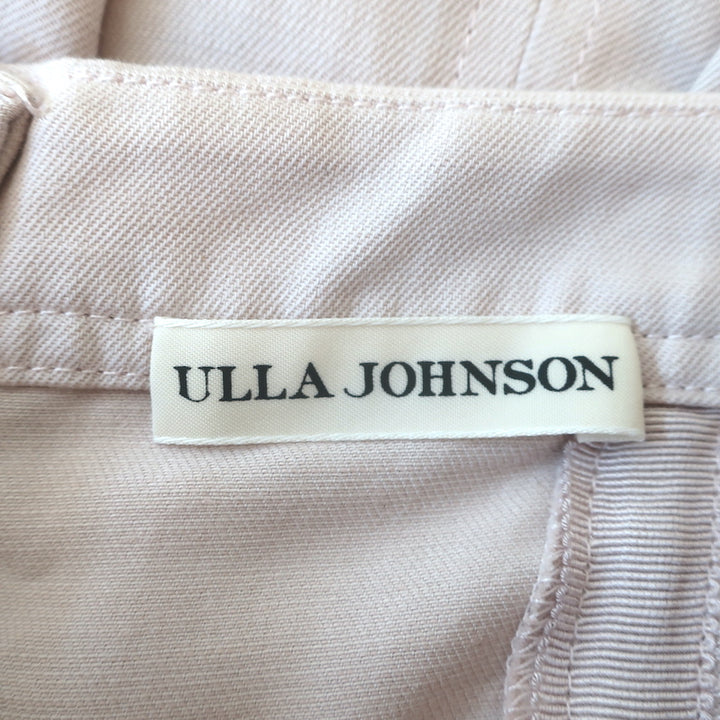 Ulla Johnson Paula Corset Midi Dress Mauve Linen-Blend Size 2