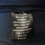 Lanvin Sleeveless Peplum Top Navy Neoprene Size 38