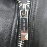 MICHAEL Michael Kors Leather Moto Vest Black Size Extra Small