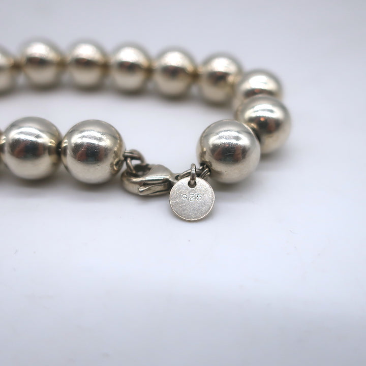 Tiffany &amp; Co. HardWear Ball Bracelet Sterling Silver 10mm