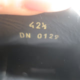 Givenchy Urban Street Low Top Sneakers Black Leather Size 42.5