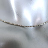 David Yurman 16" Box Chain Necklace Sterling Silver
