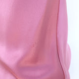 Fleur du Mal Cowl Neck Midi Slip Dress Rosette Silk Satin Size Extra Small