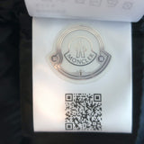 Moncler Anse Faux Fur-Collar Down Puffer Vest Gunmetal Size 0