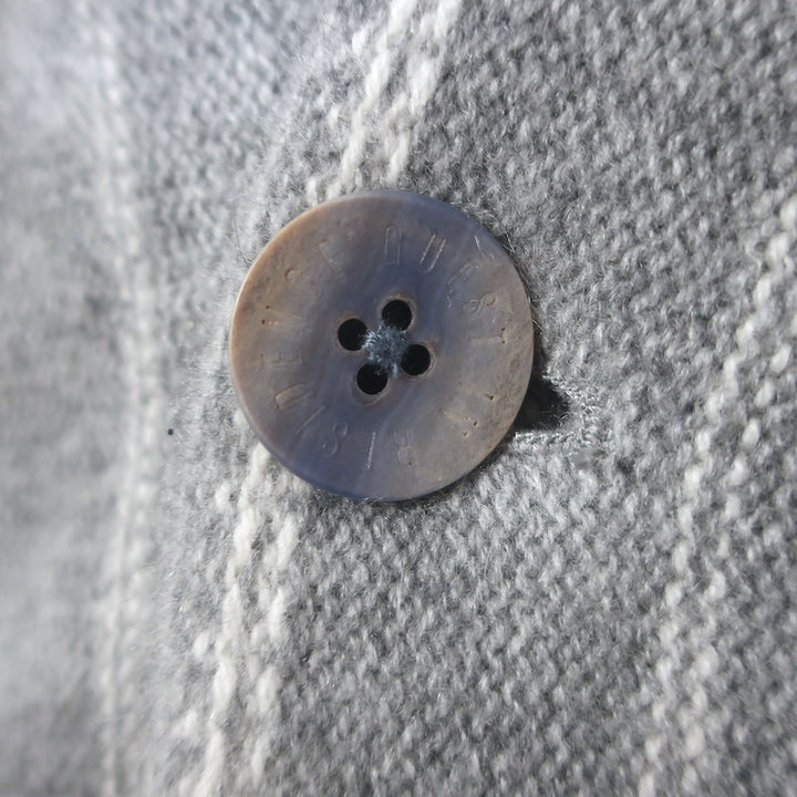 Guest In Residence Baja Everywear Cashmere Cardigan Gray Size Extra Small Unisex