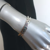 Movado Amorosa Black Dial Watch Stainless Steel