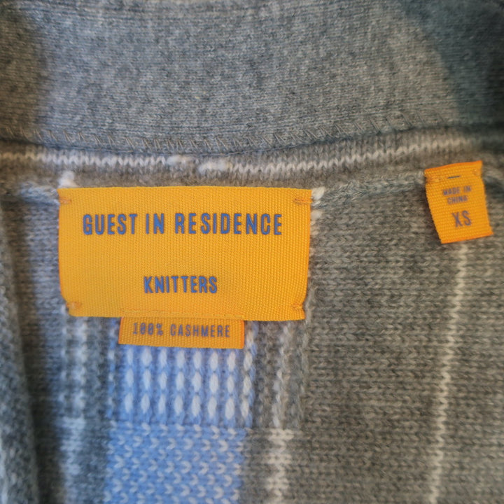 Guest In Residence Baja Everywear Cashmere Cardigan Gray Size Extra Small Unisex