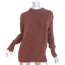 Tibi Soft Mohair Oversize Sweater Brown Size Extra Extra Small Crewneck Pullover