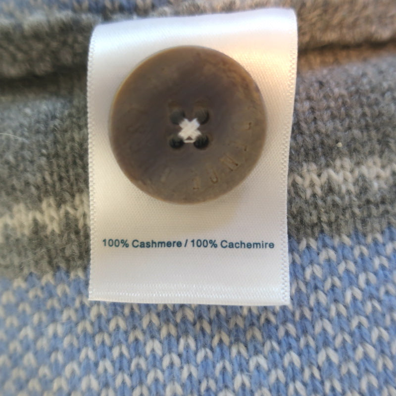 Guest In Residence Baja Everywear Cashmere Cardigan Gray Size Extra Small Unisex