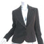 Moschino Cheap and Chic Scalloped Blazer Black Wool Size 44 Two-Button Jacket