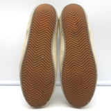 Golden Goose Superstar sneakers, white leather with blue accents — pre-owned, authentic designer luxury