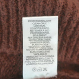 Tibi Soft Mohair Oversize Sweater Brown Size Extra Extra Small Crewneck Pullover