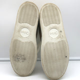 See by Chloe Lauren Low Top Sneakers White Leather & Brown Suede Size 39