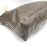 Isabel Marant Nessah Logo-Strap Crossbody Bag Olive Brown Leather