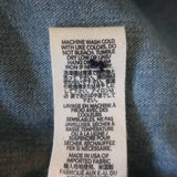 THE GREAT Harbor Denim Shirt Blue Size 2 Long Sleeve Top