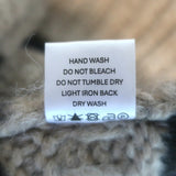 XIRENA Vail Fair Isle Cardigan Oatmeal Alpaca-Blend Size Small