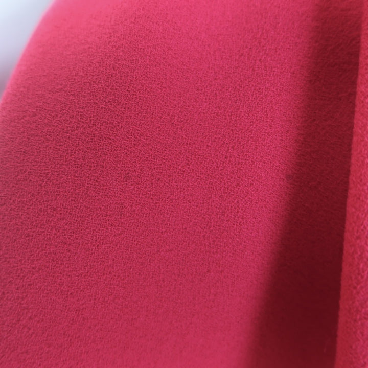 Alexander McQueen Sleeveless Fit &amp; Flare Mini Dress Raspberry Crepe Size 40
