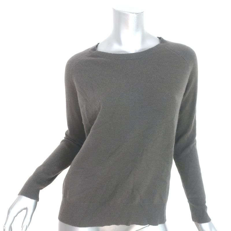 Skull Cashmere Luther Camo Skull Sweater Dark Gray Cashmere Size Extra Small