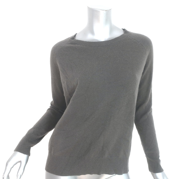 Skull Cashmere Luther Camo Skull Sweater Dark Gray Cashmere Size Extra Small