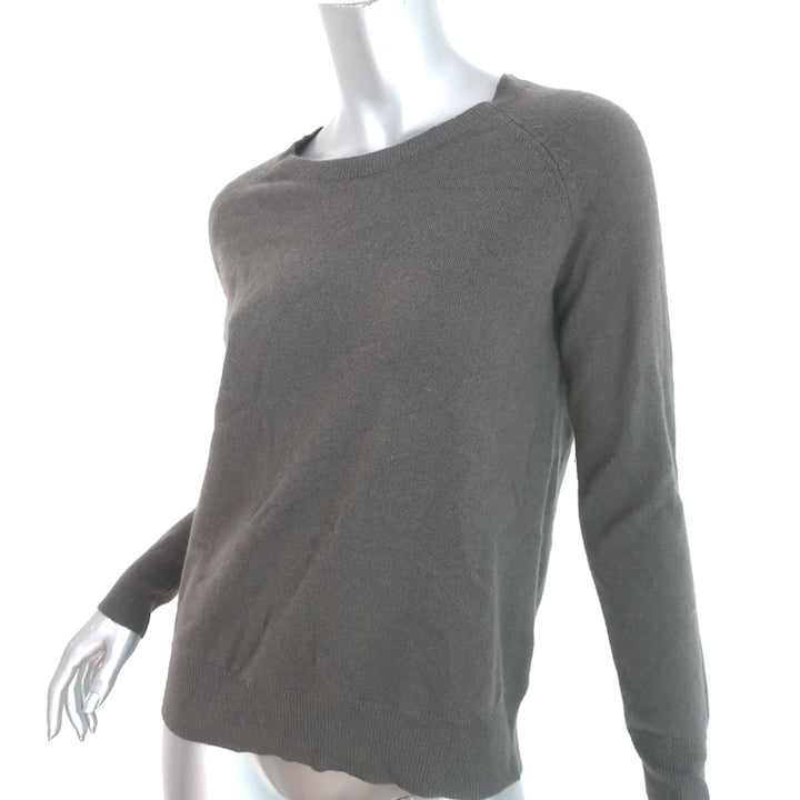 Skull Cashmere Luther Camo Skull Sweater Dark Gray Cashmere Size Extra Small