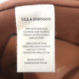 Ulla Johnson Hilma Drawstring Bucket Bag Beige Leather Medium Crossbody NEW