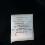 Equipment Silk Bomber Jacket Navy Size Small