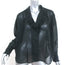 Isabel Marant Etoile Pamias Ruffle Blouse Black Cotton Size 34 Long Sleeve Top