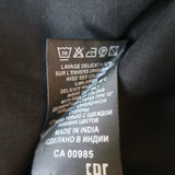 Isabel Marant Etoile Pamias Ruffle Blouse Black Cotton Size 34 Long Sleeve Top