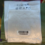 Moncler Coquille Reversible Floral Print Double Breasted Coat Olive Size 3