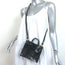 Clare V. Simple Tote Bebe Black Croc-Embossed Leather Mini Crossbody Bag NEW