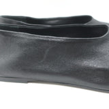 Khaite Maiden Ballet Flats Black Leather Size 37