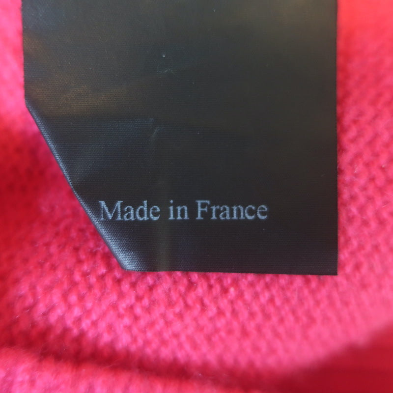 Yves Salomon Buttoned Turtleneck Sweater Fuchsia Wool-Cashmere Size Medium